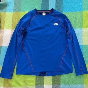 The North Face Royal Blue Long Sleeve Top